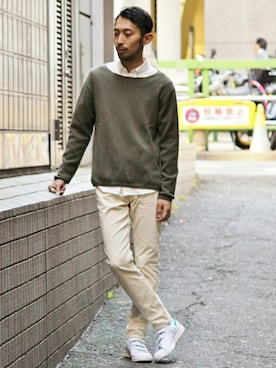 EDIFICE OFFICIALさん（メンズ・177cm）の秋コーディネート