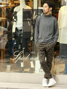 EDIFICE OFFICIALさん(メンズ・177cm)の秋コーディネート