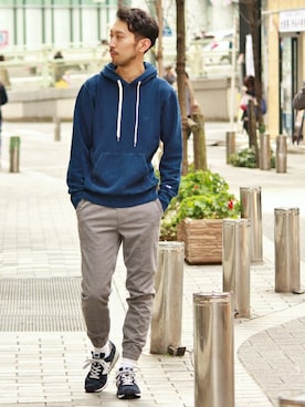 EDIFICE OFFICIALさん（メンズ・177cm）の冬コーディネート