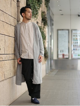 EDIFICE OFFICIALさん（メンズ・177cm）の秋コーディネート