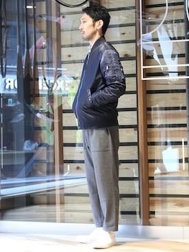 EDIFICE OFFICIALさん（メンズ・177cm）の秋コーディネート