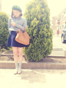 えっちゃんさん（レディース・156cm）の春コーディネート