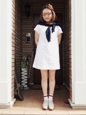 「MAISON DE REEFUR」｜「アイテム（その他）」を使った、えっちゃんさん（レディース・156cm）の夏コーディネート