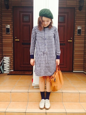 「MAISON DE REEFUR」｜「アイテム（その他）」を使った、えっちゃんさん（レディース・156cm）の秋コーディネート