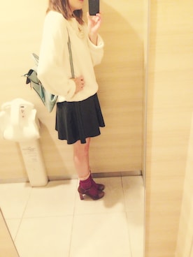 「ticog（ティコグ）のアイテム（アクセサリー）」を使った、えっちゃんさん（レディース・156cm）の秋コーディネート