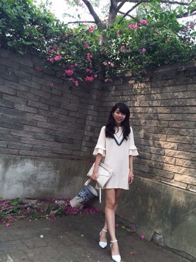 「A dress a day（ア　ドレス　ア　デイ）のアイテム」を使った、togetherさん（レディース・163cm）の春コーディネート