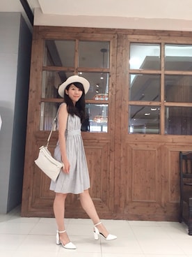「A dress a day（ア　ドレス　ア　デイ）のアイテム」を使った、togetherさん（レディース・163cm）の春コーディネート