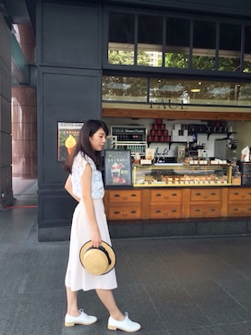 「A dress a day（ア　ドレス　ア　デイ）のアイテム」を使った、togetherさん（レディース・163cm）の春コーディネート