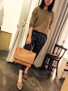 「A dress a day（ア　ドレス　ア　デイ）のアイテム」を使った、togetherさん（レディース・163cm）の秋コーディネート
