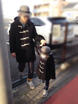 「ADAM ET ROPE'（アダムエロペ）のアイテム（ジャケット/アウター）」を使った、さりこさん（キッズ・110cm）の春コーディネート