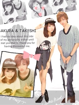 橋本さくらさん（レディース・157cm）の夏コーディネート