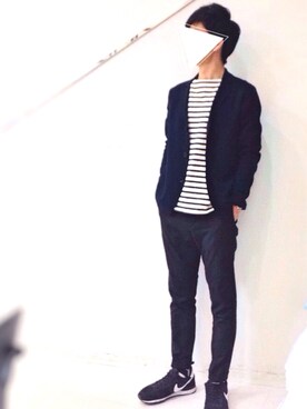 「フレンチカジュアル」｜YUKIさん（メンズ・172cm）の秋コーディネート