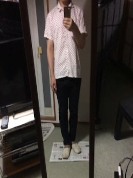 「Paul Smith（ポールスミス）のアイテム（その他シューズ）」を使った、Seanさん（メンズ・165cm）の夏コーディネート