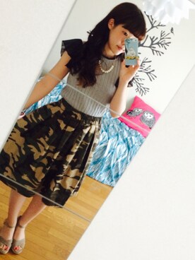 こはる。さん（レディース・155cm）の夏コーディネート