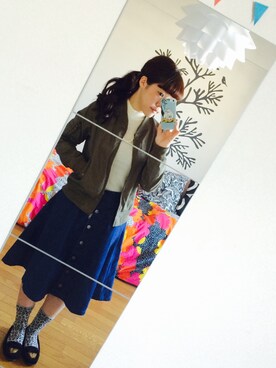 こはる。さん（レディース・155cm）の秋コーディネート