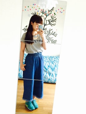 こはる。さん（レディース・155cm）の夏コーディネート