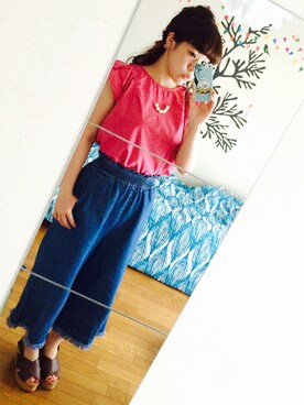 こはる。さん（レディース・155cm）の夏コーディネート