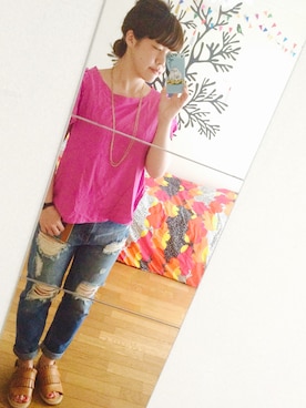 こはる。さん(レディース・155cm)の夏コーディネート