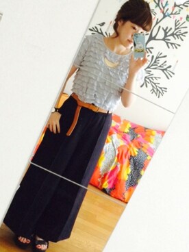 こはる。さん（レディース・155cm）の夏コーディネート