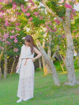 こはる。さん（レディース・155cm）の夏コーディネート