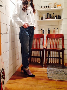 「アイテム（バレッタ/ヘアクリップ）」を使った、aRietta   hirokoさん（レディース・158cm）の春コーディネート