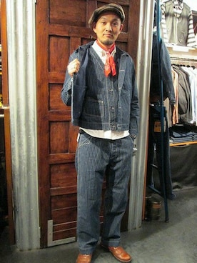 matsuuraさん（メンズ・185cm）の春コーディネート