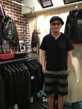 matsuuraさん（メンズ・185cm）の夏コーディネート