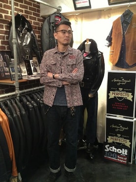 matsuuraさん（メンズ・189cm）の秋コーディネート
