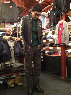 matsuuraさん（メンズ・185cm）の冬コーディネート