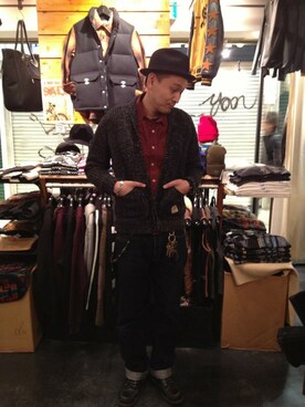 matsuuraさん（メンズ・185cm）の冬コーディネート