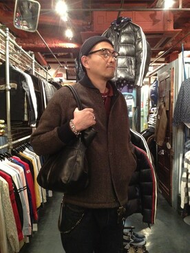 matsuuraさん（メンズ・185cm）の冬コーディネート