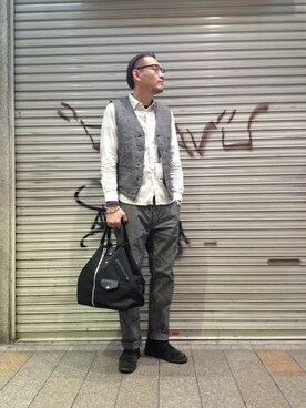 matsuuraさん（メンズ・185cm）の春コーディネート