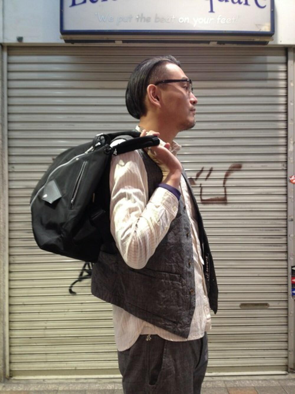 matsuura(Schott TOKYO-BAY)｜schottのトートバッグを使った