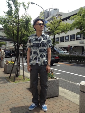 matsuuraさん（メンズ・185cm）の春コーディネート