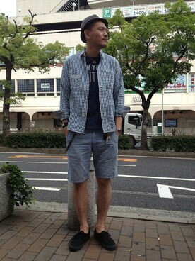 matsuuraさん（メンズ・185cm）の夏コーディネート