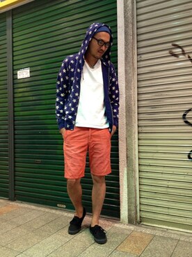 matsuuraさん(メンズ・189cm)の夏コーディネート