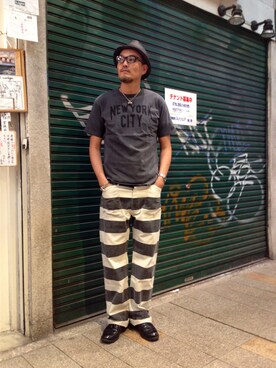 matsuuraさん（メンズ・185cm）の夏コーディネート