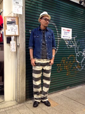 matsuuraさん（メンズ・185cm）の夏コーディネート