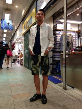 matsuuraさん（メンズ・189cm）の夏コーディネート