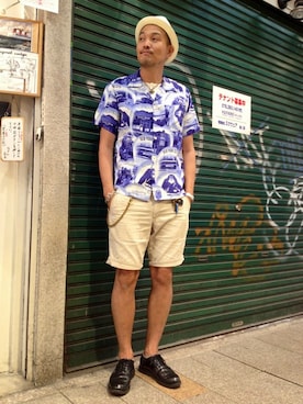 Schott ショット Hawaiian Shirt Schott History ハワイアンシャツ ショット ヒストリー アロハシャツを使ったメンズ 人気ファッションコーディネート Wear