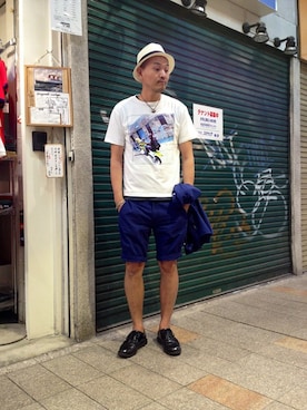 matsuuraさん（メンズ・189cm）の夏コーディネート