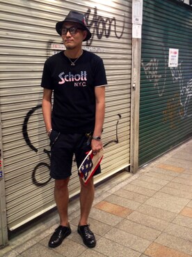 matsuuraさん（メンズ・189cm）の夏コーディネート