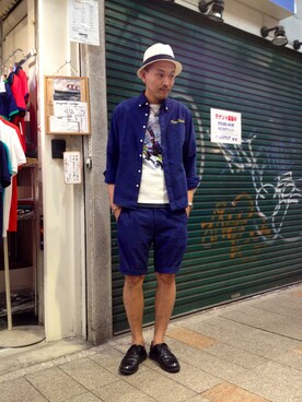 matsuuraさん（メンズ・189cm）の夏コーディネート
