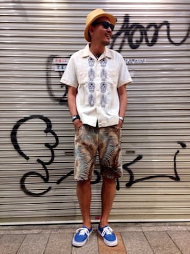 matsuuraさん（メンズ・189cm）の夏コーディネート