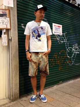 matsuuraさん（メンズ・189cm）の夏コーディネート