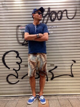 matsuuraさん（メンズ・189cm）の夏コーディネート