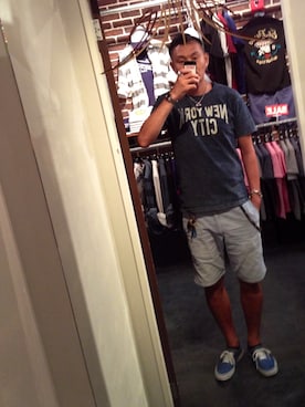 matsuuraさん（メンズ・189cm）の夏コーディネート