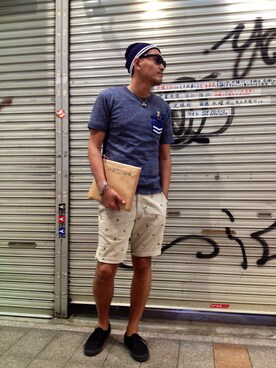 matsuuraさん（メンズ・189cm）の夏コーディネート