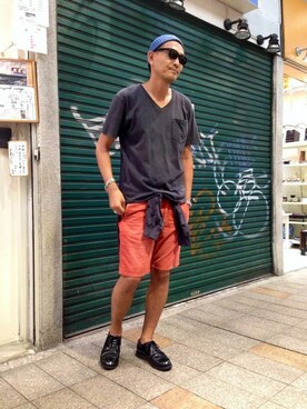 matsuuraさん(メンズ・189cm)の夏コーディネート