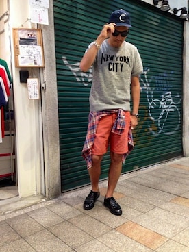 matsuuraさん（メンズ・189cm）の夏コーディネート